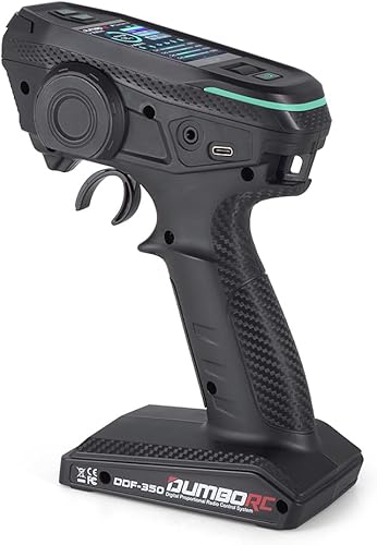 Miniatura 9 de DUMBORC DDF-350 con transmisor y receptor de radio RC X10F 10 canales pantalla HD 10CH control remoto para RC coche, camión, rastreador, barco tanque