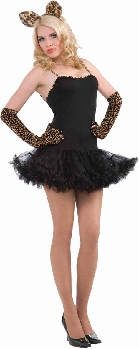 Forum Novelties Women's Fantasy Feline Petticoat Costume Dress
