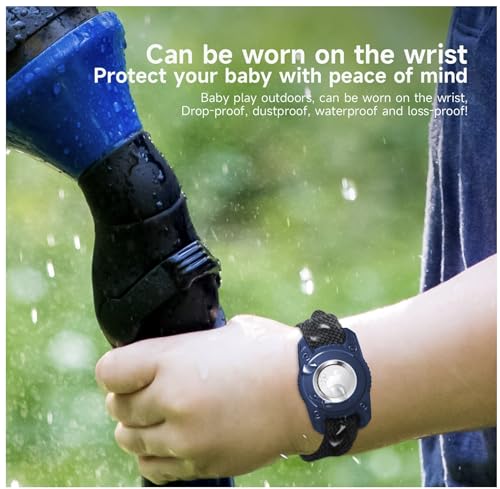 OFC Suporte de Coleira de Cachorro Airtag à Prova D'água IPX8 (1 Peça), Apple Antimastigação e Poli