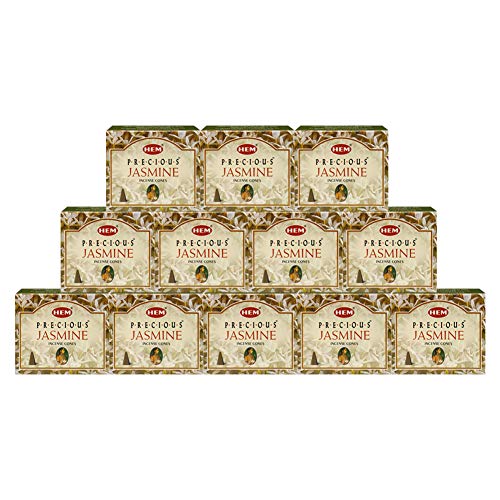 Precious Jasmine Incense Cones And Cone Incense Burner Bundle Insence Insense Hem Incense #TOP3