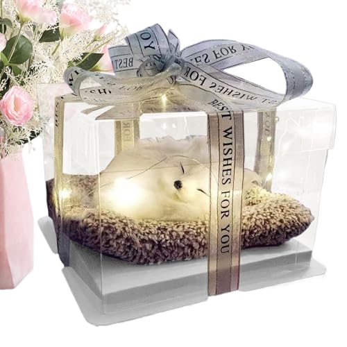 Peluche chien interactif et chiot couineur décoratif