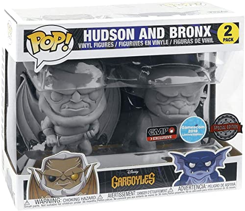 En Oferta Funko Pop! Gargoyles Stone Hudson And Bronx 2 Pack Exclusive