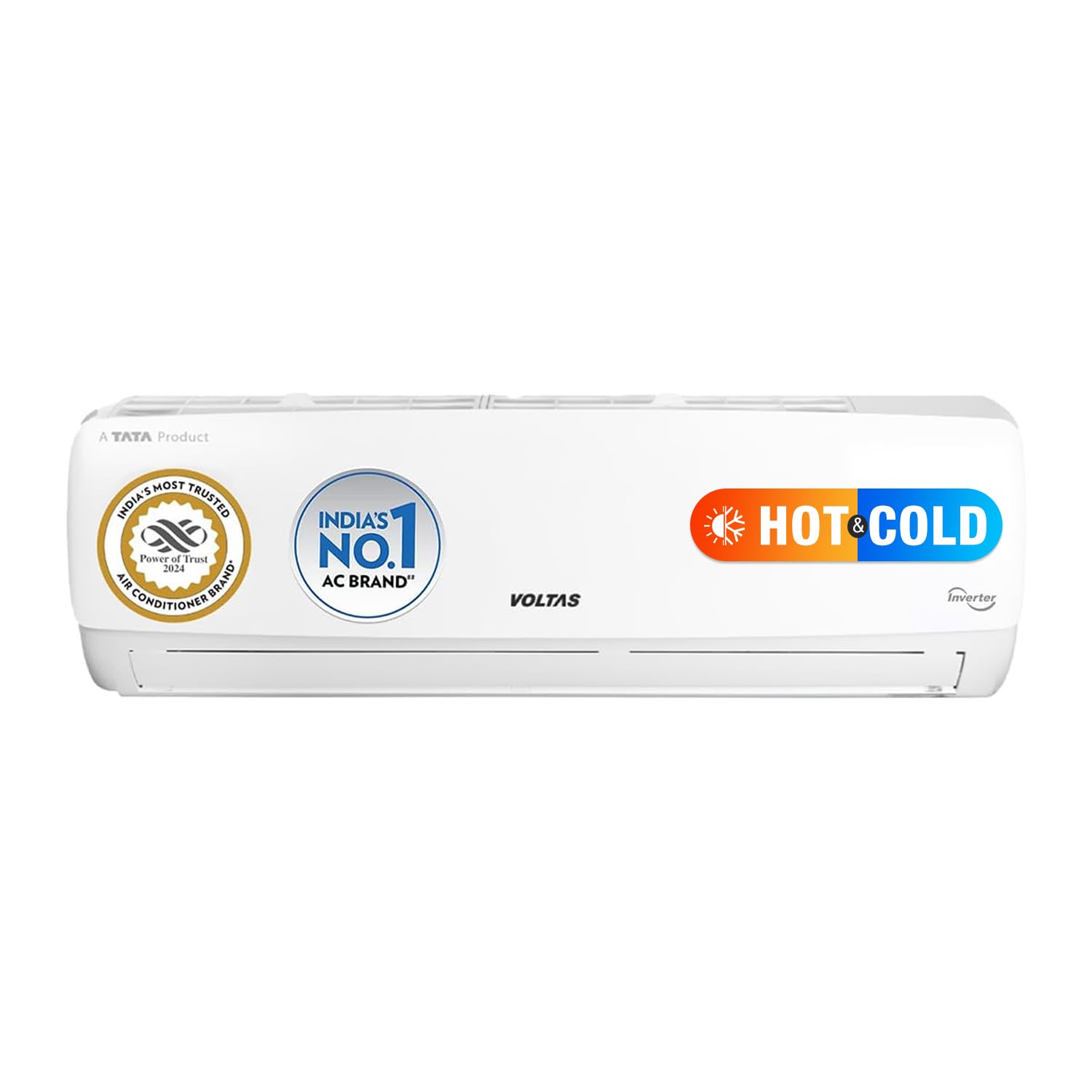 Voltas 2 Ton 3 Star, Hot & Cold Inverter Split AC (Copper, Anti-dust Filter, 243VH Vertis Elegant, White)-picture-25