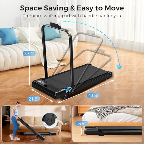 Folding Treadmill with Auto Incline