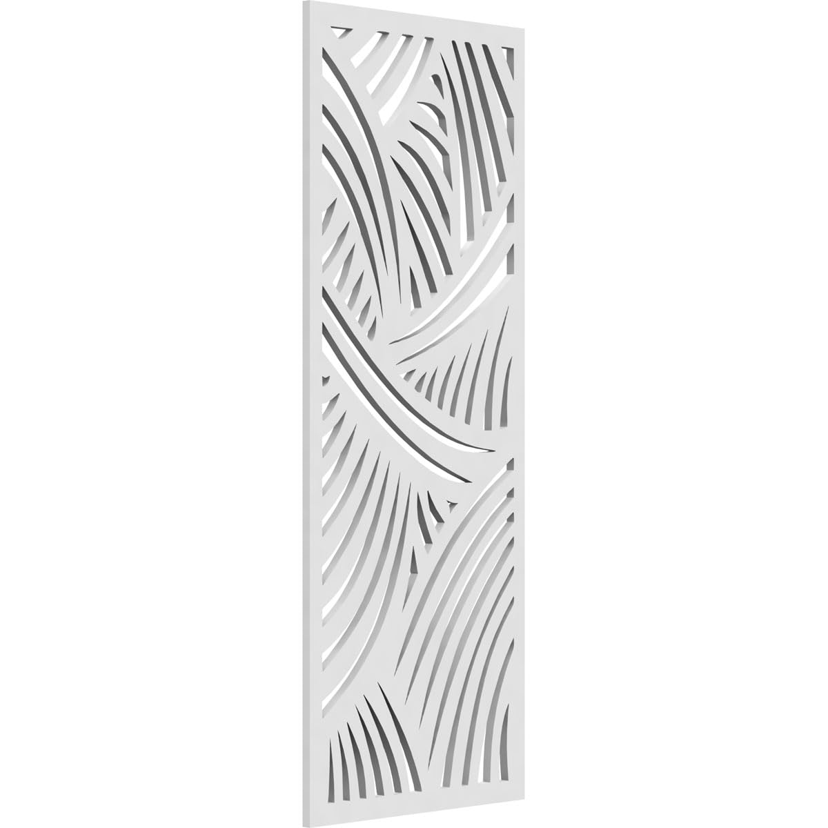 11 3/8"W x 29 3/8"H x 3/8"T Chester Decorative Fretwork Wall Panels in Architectural Grade PVC