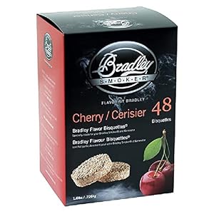 Bradley Smoker BTCH48 Kirsche Räucherbisquetten 48 Stück