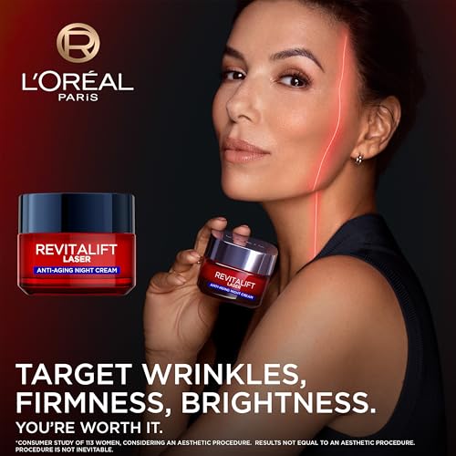 L'Oreal Paris Revitalift Laser Renew Night Cream, 1.7 Oz