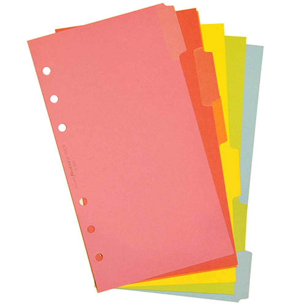 Personal Bright 6 blank tabs index - Image 2