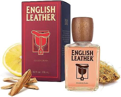Dana English Leather Cologne for Men 8 Oz