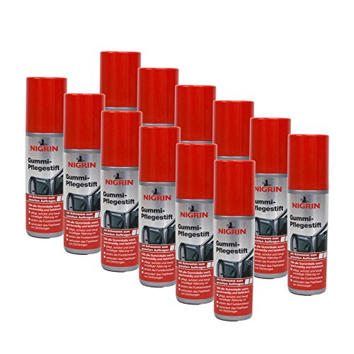 Preisvergleich Produktbild Nigrin 12x 74653 Gummi-Pflegestift 75 ml