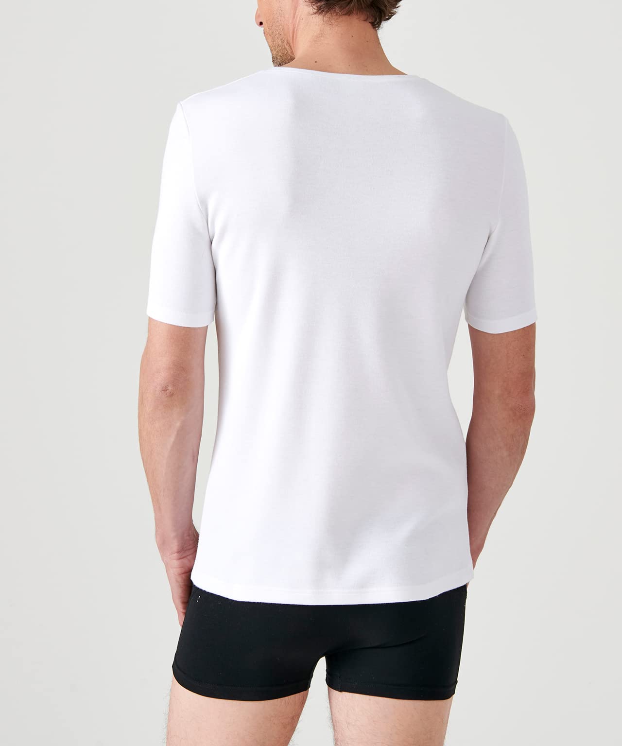 Damart Herren Kurzarm-Shirt, Wärmegrad Medium 3. Thermounterwäsche - Oberteil