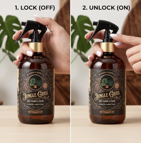 Jungle Gloss Houseplant Leaf Shine Spray, Polish & Cleaner with Neem Oil — view 5