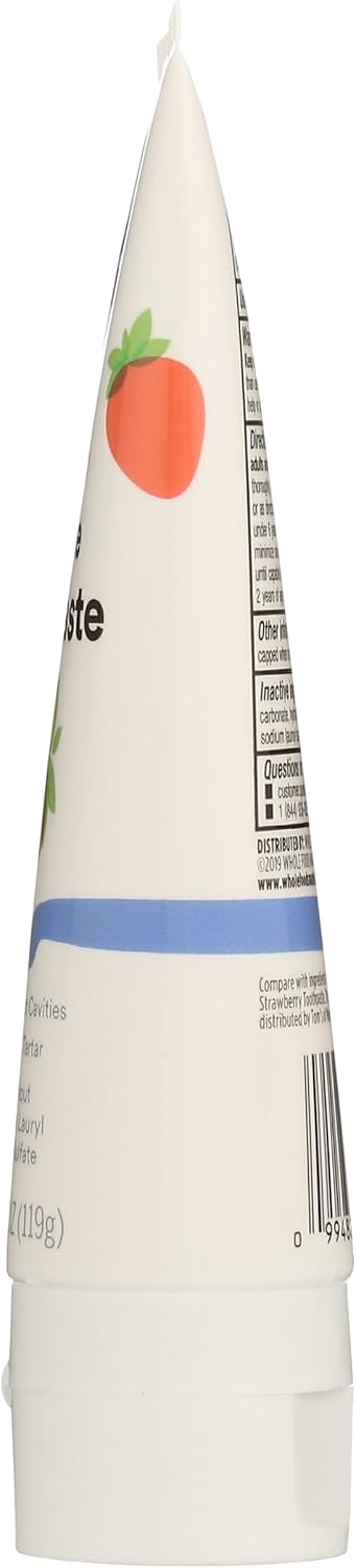 , Kid's Stberry Fluoride Tootaste, 4.2 Ounce