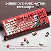 XVX Japanese Anime Keycaps, Double Shot PBT Keycap Set, Shine Through Keyboard Keycaps, Cherry Profile Dye-Sub Key Caps for Mechanical Keyboards with MX Switches - Image 4