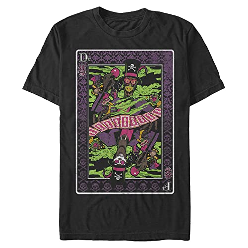 Disney Hades Camiseta, Negro, XXL para Hombre