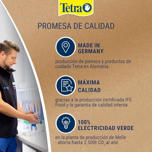 Miniatura 9 de Tetra Rubin Granules - Alimento En Forma De Gránulos Con Potenciadores De Color Naturales, Favorece Un Intenso Esplendor De Color De Los Peces, Lata De 250 Ml