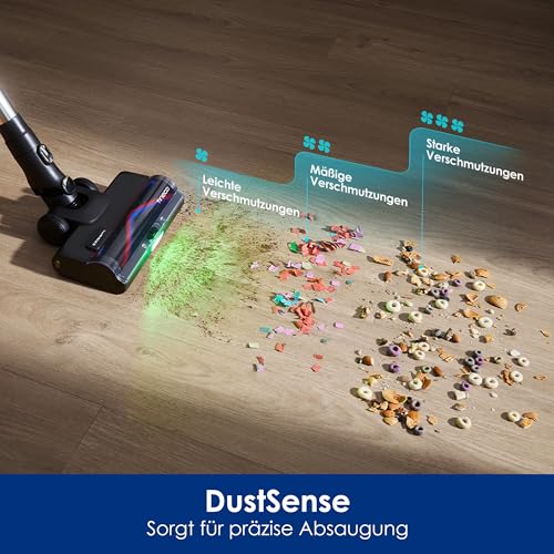 Tineco Pure ONE S70 Akku Staubsauger, 200 AW, LED, 3DSense Pro Reinigungssystem, bis zu 95 Min. 6-stufiges Filter, ZeroTangle-Bürste, Intelligenter Kabelloser Handstaubsauger