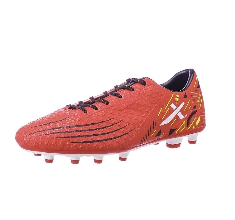 Vector X Flyer 2.0 Football Shoe/Studs, Double Colored TPU Sole, Padded Footbed, Premoulded Heel Shoe for Men-picture-31