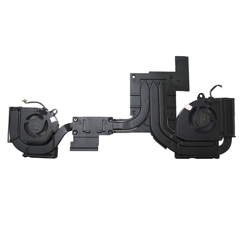 FRUPART Suitable for Lenovo for for ThinkPad P15 Gen 1 20ST 20SU / T15g Gen 1 20UR 20US 5H40X89381 N19E for Delta Manufacturers Laptop Heatsink&Fan