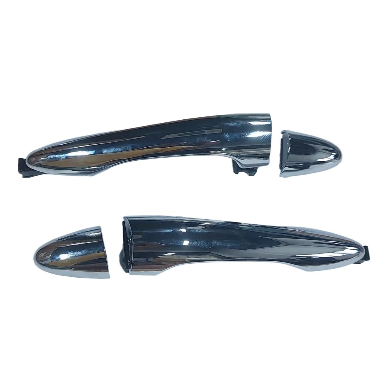 Hiverni Chrome 1Pc For Kia Sportage 2011-2016 Black Smooth Exterior Door Handle Front Left(,Front Left)