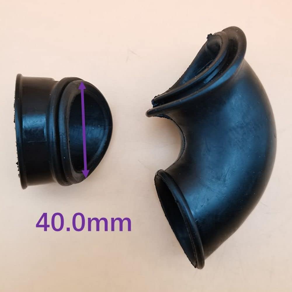 Air Filter Intake Boot Airbox to Carb Carburetor Rubber HOSE Tube SET Seal Kits Compatible with Honda Trail 70 Manifold CT70 K0 K1 K2 K3 17254-126-300 17253-098-830 1969 1970 1971 1972 1973 1974 D191