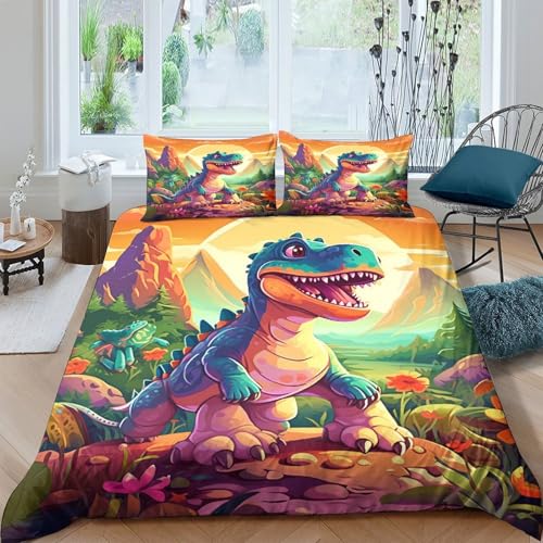 Housse de couette 260x220cm imprimé 3D microfibre douce