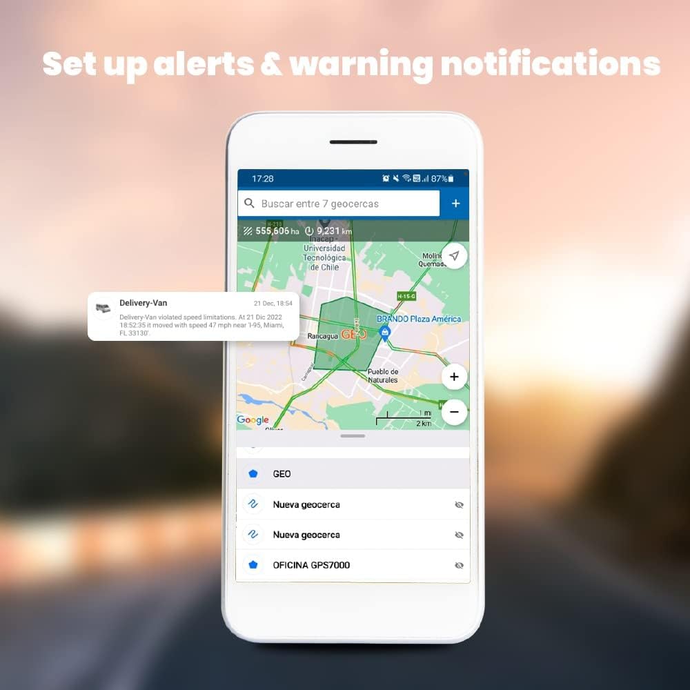gps7000%e2%80%99s gps tracker for vehicles fleets perfect for truck gps commercial drivers no contracts cancel anytime free 90 day subscription