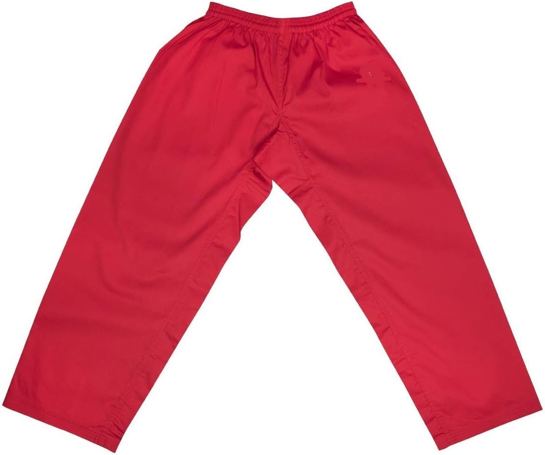 ProForce Gladiator 8oz Combat Karate Pants - Red - Size 3