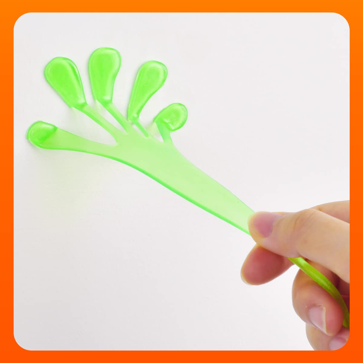 50 Mains Collantes Colorées Extensibles - Jouets Surprise Anniversaire, Remplissage Piñata Enfants