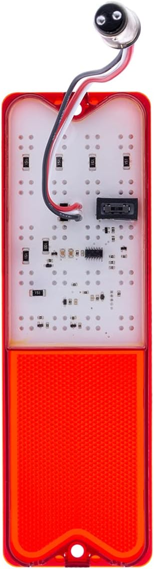 United Pacific 20 LED Sequential Tail Light for 1967-72 Chevy/GMC Fleetside, Epoxy Coated & Fully Sealed Electronics, Energy Efficient Circuit Board, Easy Installation w/1157 Plug – Single Unit - Image 3