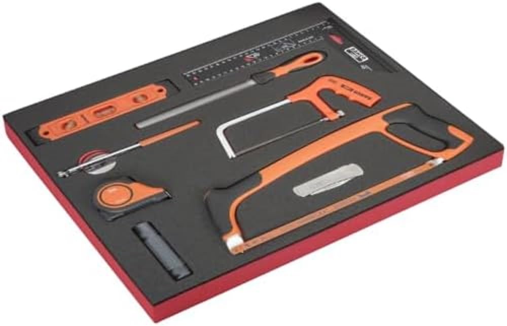 Mousse pour outils de mesure et coupe BAHCO noire haute densité