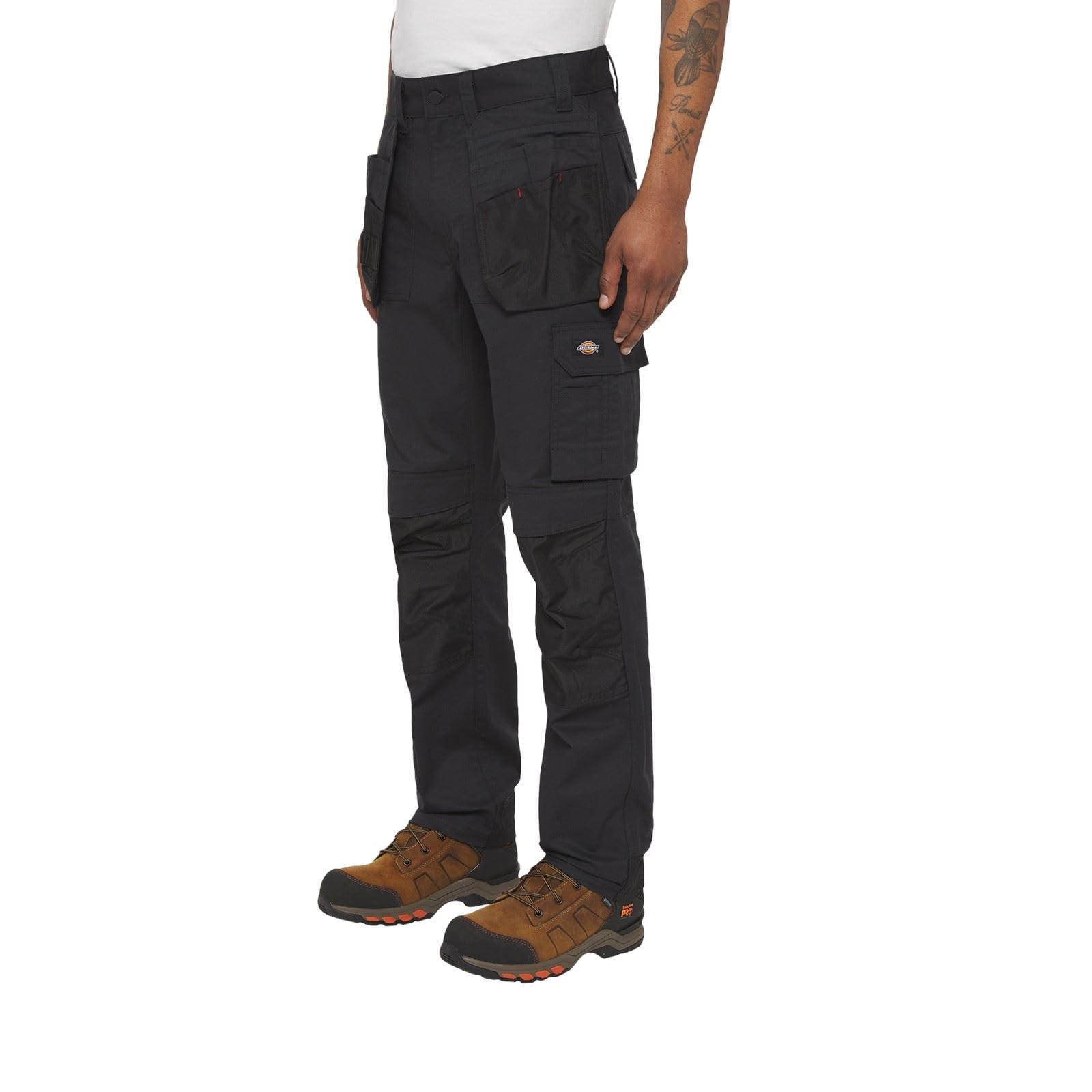 Dickies Multi Pocket Utility Poliestrowe Męskie Czarne Spodnie Robocze