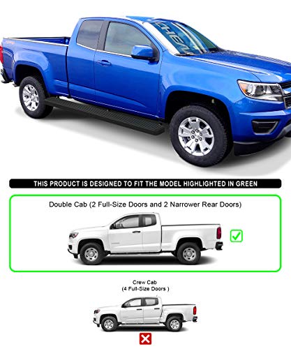 Estribos laterales APS para Chevy Colorado y GMC Canyon miniatura 2