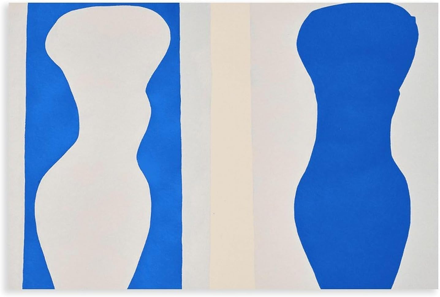 ZZYGGN GMGSW Forms from Jazz by Henri Matisse Canvas Poster Abstract Wall Art Retro Painting Henri Matisse Prints for Bedroom Picture Decor 40x60cm Frameless