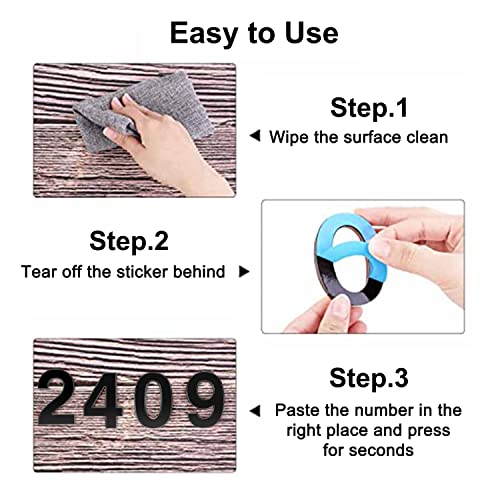 Becizy 4 Inch House Letters B, Self-Adhesive House Letters Numbers Mailbox Letters, Home Address Letters, House Address Letters Numbers For Outdoor Building Apartment Yard (Letter B) #TOP5