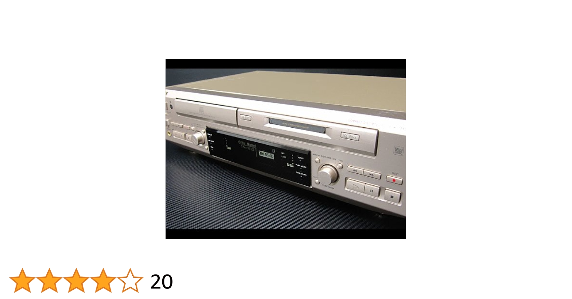 SONY MXD-D2 CD/MDプレーヤー一体型デッキ　M2254 SONY MXD-D2 CD/MDプレーヤー一体型デッキ M2254 MXD-D2
