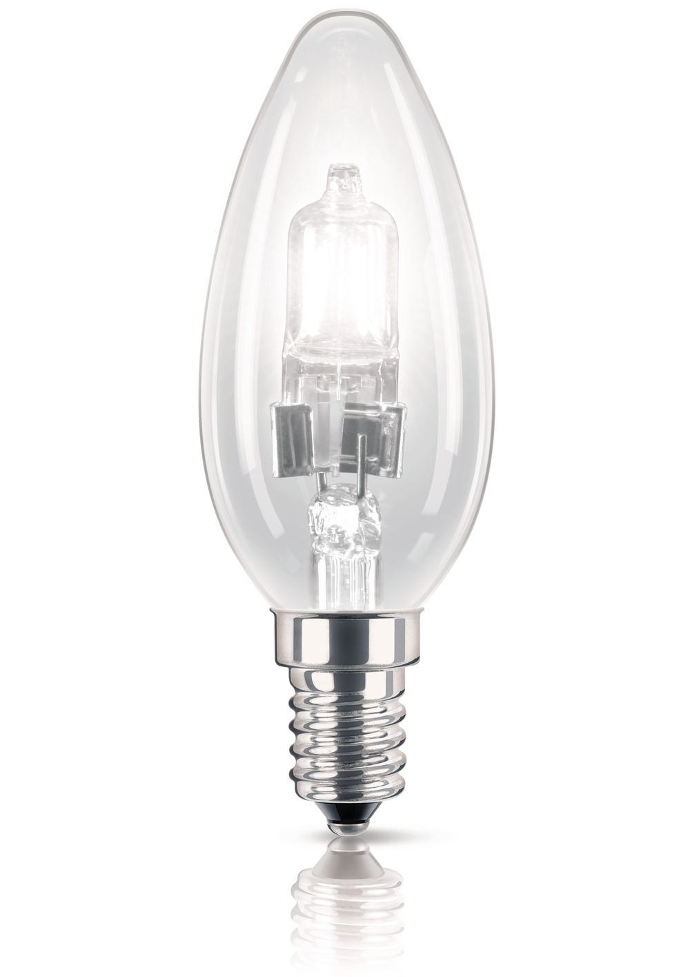 Philips EcoClassic30 B35 18w 240V E14 CL 1CT/15 Halogen Bulb