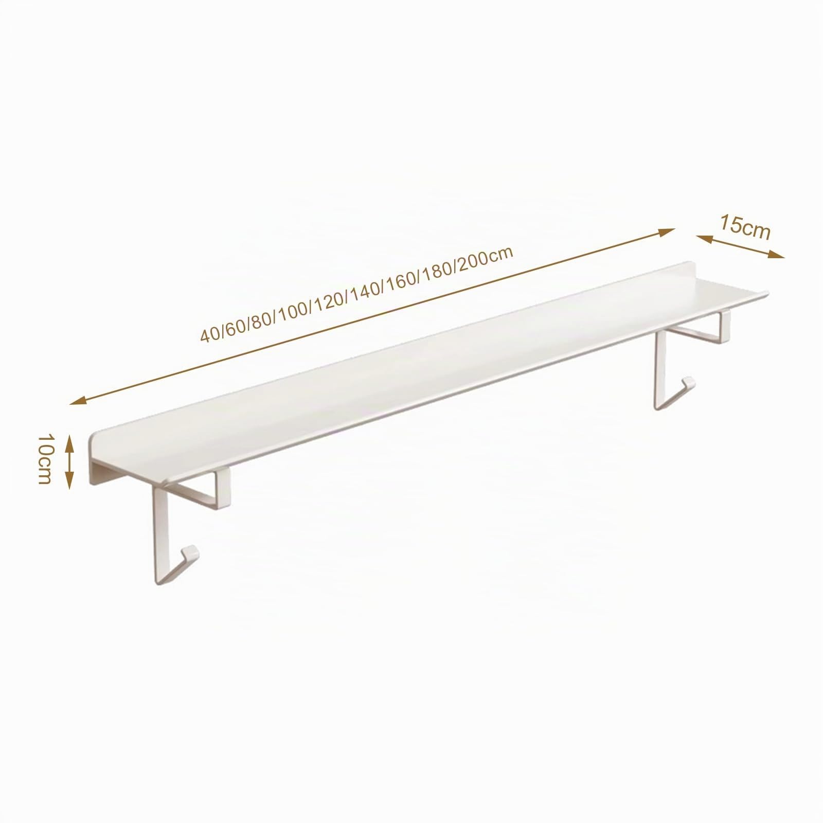 Mensola Termosifone Rimovibile Mensola sopra Termosifone in Alluminio con Supporto in Metallo Mensola per Radiatore Senza Foratura Mensola Copritermosifone per Soggiorno Camera da Letto Corridoio