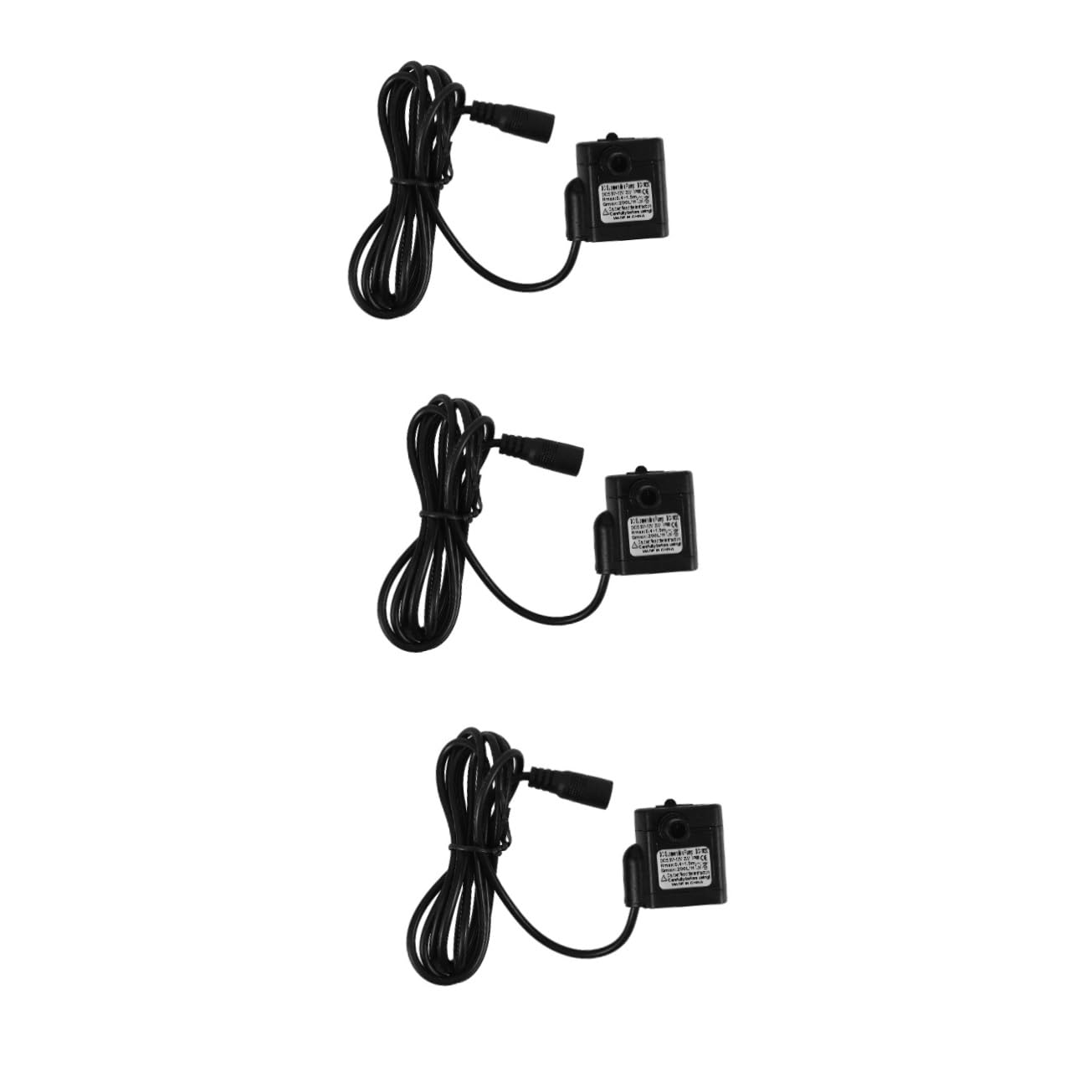 COLLBATH 3St Tauchpumpe Gartenteichpumpe aquarienpumpe brunnenpumpe Fischteichpumpe wasserpumpe Pumpe für Hydrokultursysteme Teichpumpen tauchfähig im Freien Aquarium Pumpe Abs