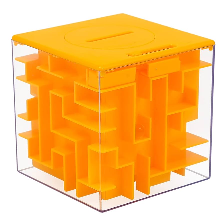 Amazon.com: ThinkMax Money Maze Puzzle Box for Kids and
