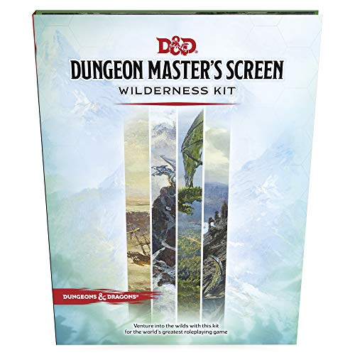 Dungeons & Dragons Dungeon Master's Screen Wilderness Kit (D&D Accessories) #TOP1