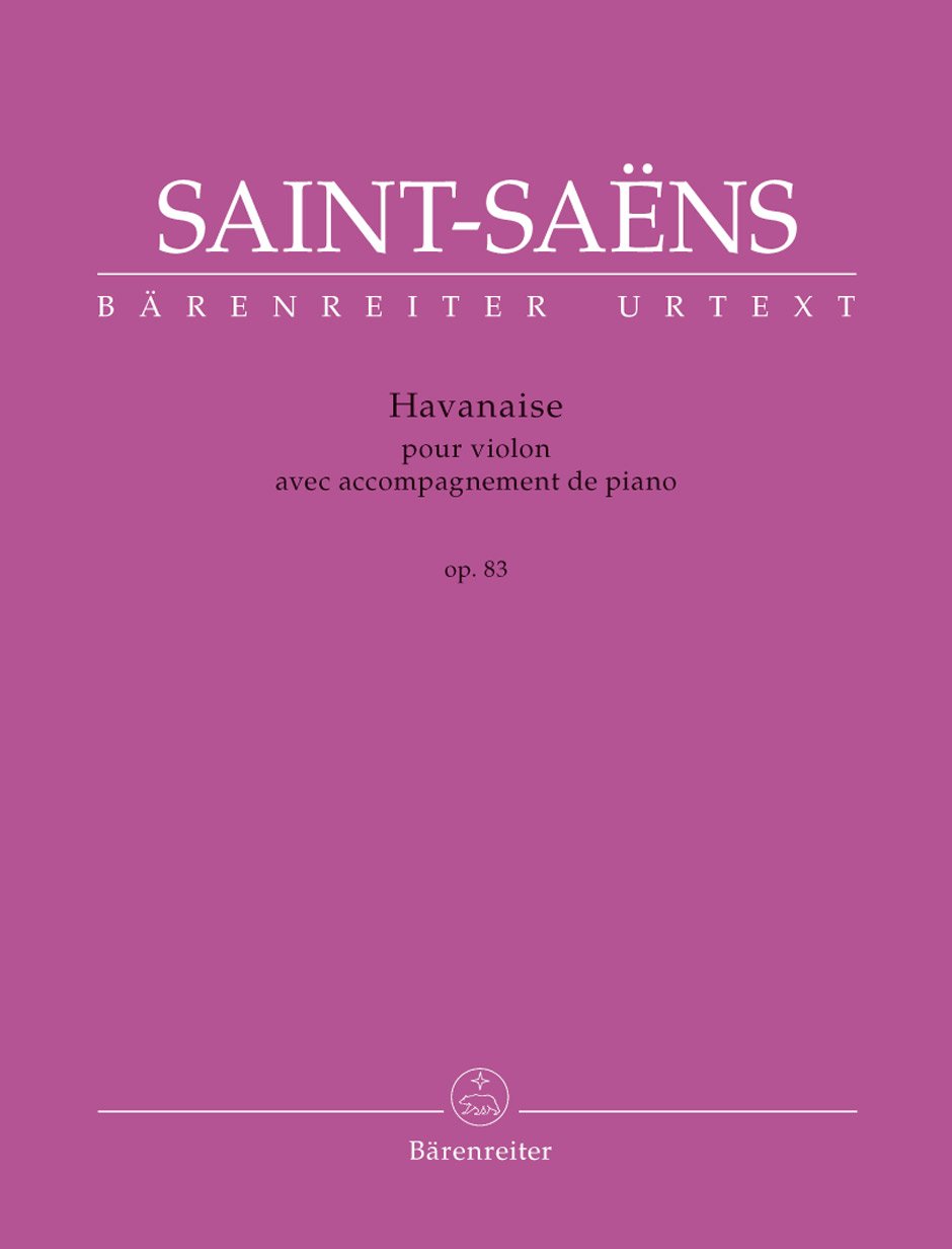 Havanaise Op.83 for Violin & Piano