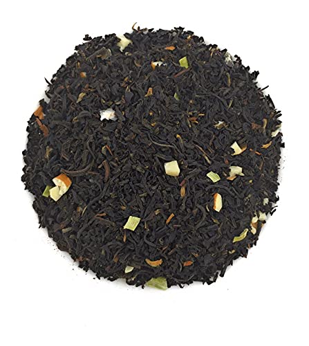 Image of Siyacha Tea Almond, Cardamom Tea (Elaichi Badam Flavour), 100 Grams, 100% Natural Ingredients Beverage, Whole Leaf Chai Patti, Healthy Blend, Makes 50 Cups