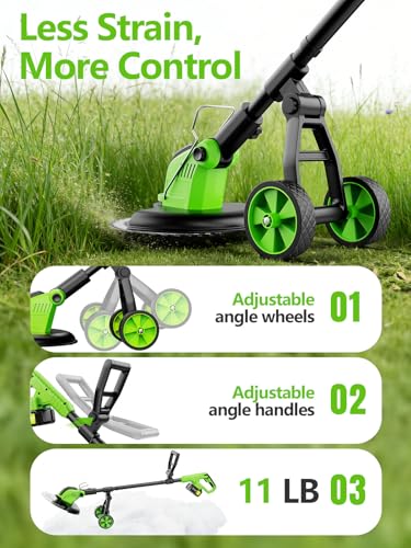 Battery Powered Grass Trimmer