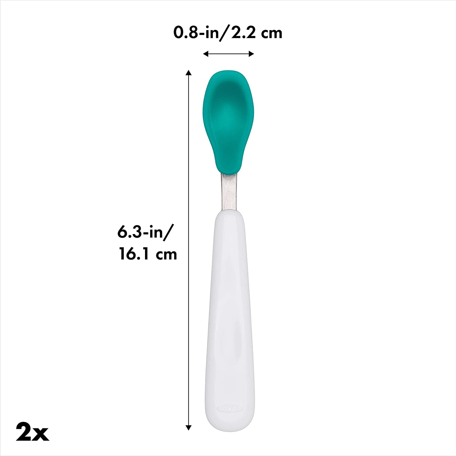 OXO Tot TOT61138400 Cucchiaio con custodia da viaggio - navy | Outlet PC