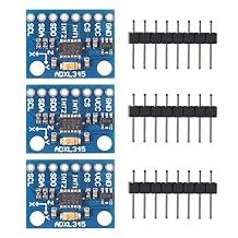 3PCS GY-291 ADXL345 3-Axis Digital Acceleration of Gravity Tilt Module with IIC SPI Transmission for Arduino 3PCS