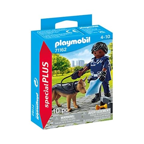 Playmobil 71162 Policeman with Search Dog Cover