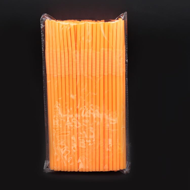 Pitillos plásticos flexibles desechables 200 unidades miniatura 1
