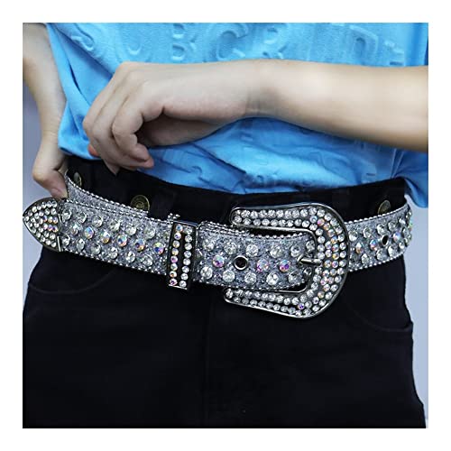Vintage Women Belt Leather Rhinestone Belts For Women4
