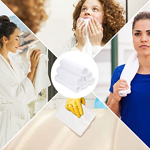 Orighty 6-Pack White Hand Towels - Quick Drying & Absorbent Microfibre Bathroom Hand Towel 16x28 inches - Lightweight & Thin White Towels - Multi Purpose for Gym, SPA, Hotel & Bathroom - Cosy Home Interiors Orighty 6-Pack White Hand Towels - Quick Drying & Absorbent Microfibre Bathroom Hand Towel 16x28 inches - Lightweight & Thin White Towels - Multi Purpose for Gym, SPA, Hotel & Bathroom - Image 5